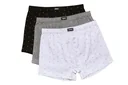 Retro shorts in a pack of 3, printed, size M