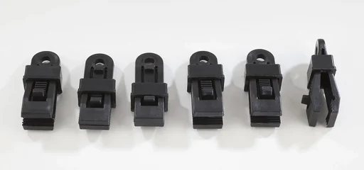 "Universal fastening clips, 24 pieces image"