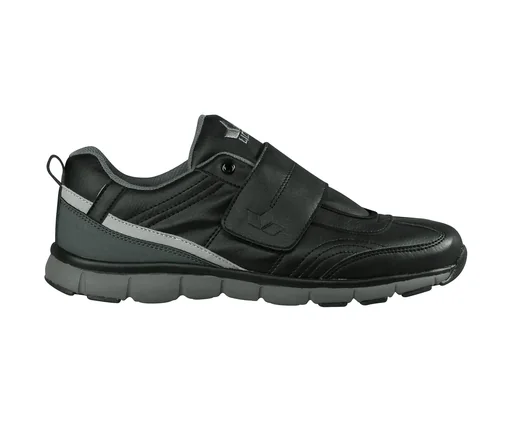 "Casual shoe with Velcro fastener, color black, size 42 image"