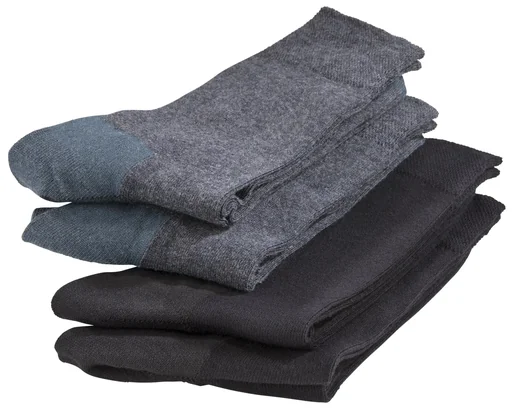 "Classic socks 2-pack, color anthracite, size 47/50 image"