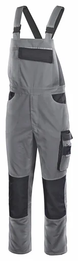 "Dungarees EXTREME, grey-black, size XXL image"
