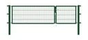 Double gate set Flexo including posts 1 + 2 x 1 m green