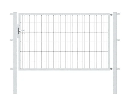 "Single gate Flexo with accessories, hot-dip galvanized/ width 200 cm, height 120 cm image"