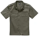 US shirt, short sleeve, color olive, size XL