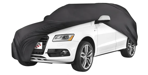"Car cover Indoor Soft, car cover SUV size M black image"