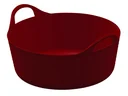 Flexible trough "FlexBag", 15 liters, flat design, red