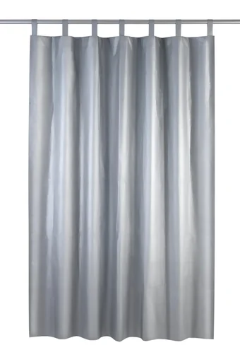 "Insulating curtain, coated, with loops, 130 x 200 cm, silver, 1 piece image"