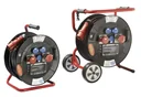 Professional drum Mammut 460 Version 3, 30m, 3 sockets 230V, 1+1-CEE sockets, with carrying and base frame