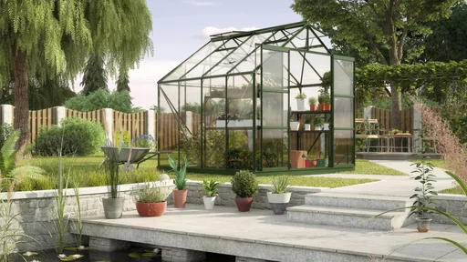 "Greenhouse Uranus 9900 HKP 4 mm, color aluminum image"