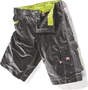 ULTRA work shorts, black-lime, size 58