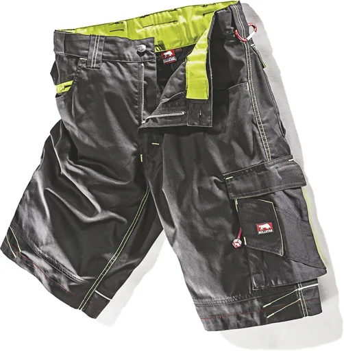 "ULTRA work shorts, black-lime, size 58 image"