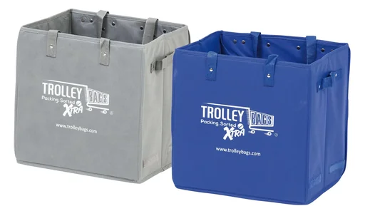 "Shopping cart bag “Trolley Bag XTRA”, blue image"