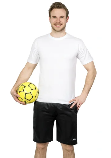 "Leisure shorts with 2 side pockets, color black, size M image"