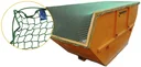 Container net with rubber rope, 3.5 x 5 m