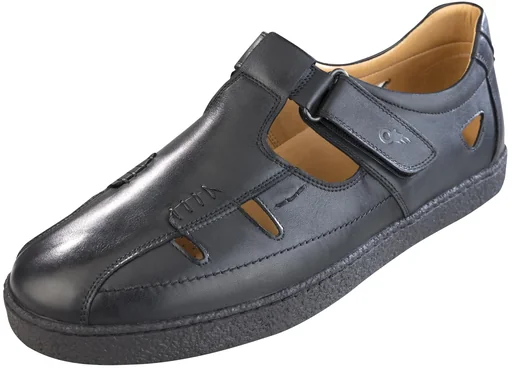 "Genuine leather leisure sandals, size 43 image"