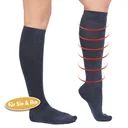 Energy LYCRA support knee socks, jeans, size 39 - 42, 1 pair