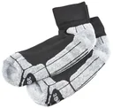 Sports socks in a pack of 2, color black/grey, size 39/42