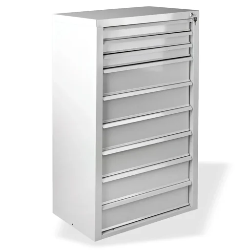 "Drawer cabinet / tool cabinet mammut, 9 drawers, RAL 7035 image"