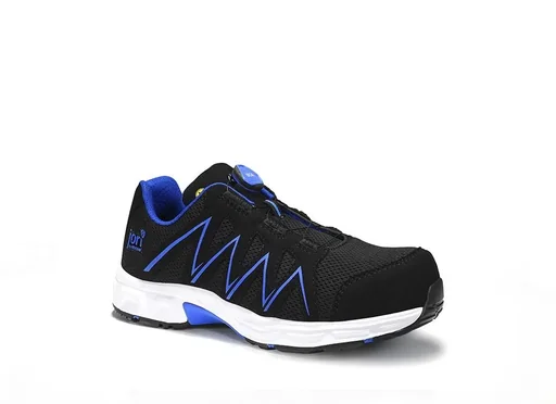 "jo_SPEEDY BOA® black-blue Low ESD S1P safety shoe size 48 image"