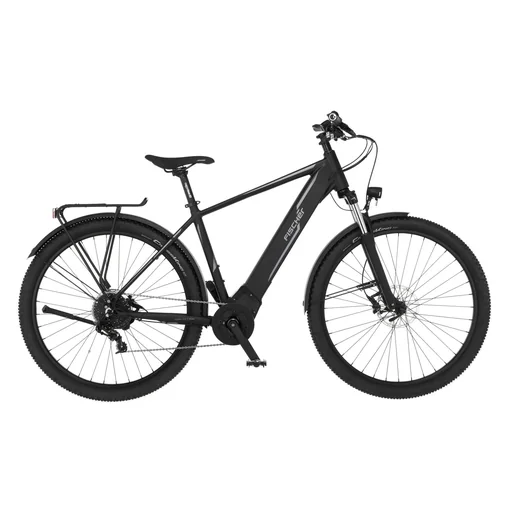 "Men's E-Bike ATB, 29 inches, frame size 51 cm, 10-speed derailleur, matte black, TERRA 5.0i image"