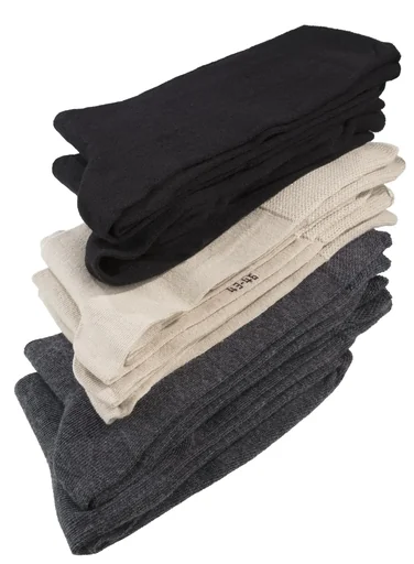 "Comfort socks, black, size 43-46, 2 pairs image"