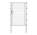 Single gate Flexo with accessories, hot-dip galvanized/ width 200 cm, height 100 cm