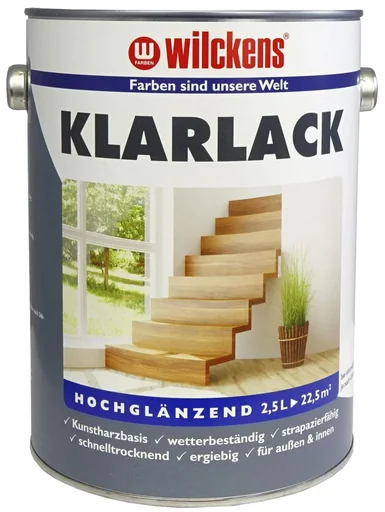 "Clear varnish high-gloss colorless, 2500 ml image"