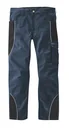 Trousers with reflective piping, color navy/black, size 58