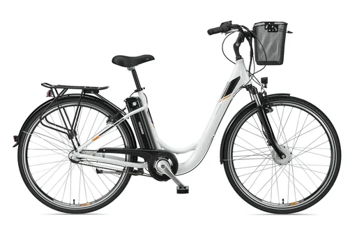 "Unisex Alu-City 28 inch, frame height 49 cm 3-speed hub gear, pure white, RC830 multitalent, image"