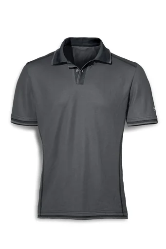 "Polo shirt CHAMP, color steel gray/carbon, size L image"