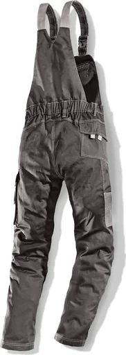 "NITRO work dungarees, black-grey, size M image"