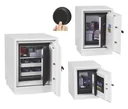 Data protection safe Datacare external dimensions 600 x 470 x 470 mm, with fingerprint lock