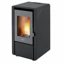 Pellet stove Petite black