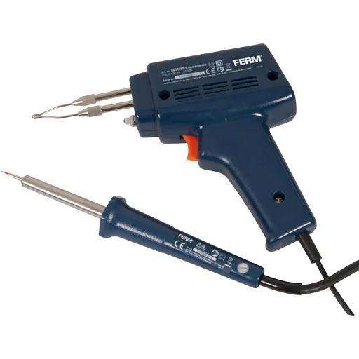 "SGM1001 Electric Soldering Set 100W/30W - Work Light - Stand - With Accessories and Storage Case image"