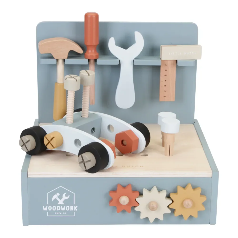 "Little Dutch Mini Workbench niebieski image"
