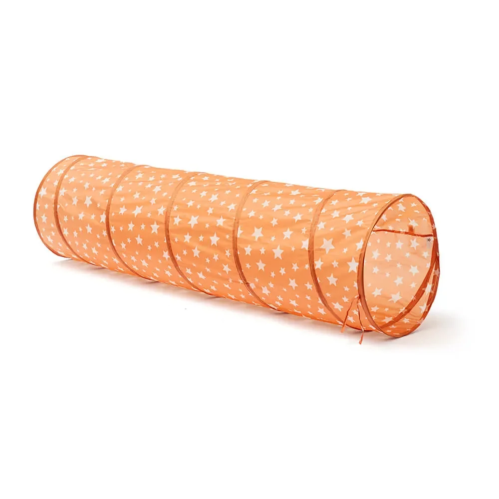 "Kids Concept tunel do zabawy w gwiazdy brązowy image"
