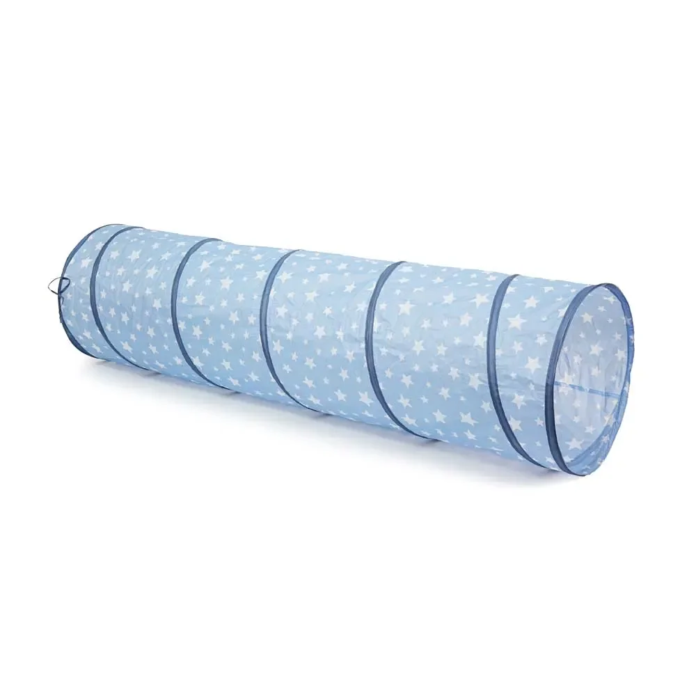 "Kids Concept tunel do zabawy gwiazdy niebieski image"