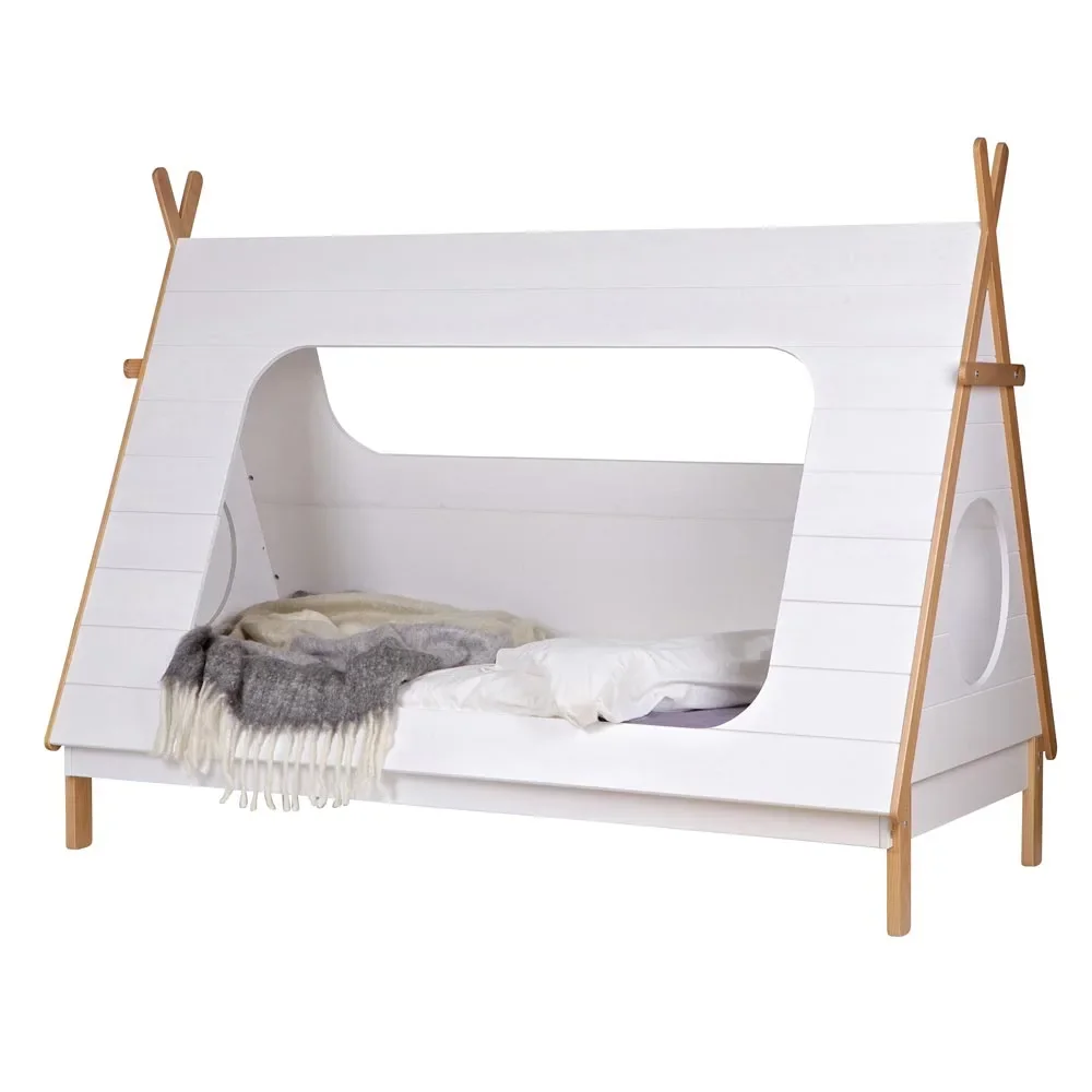 WOODD Tipi Bett mit Lattenboden