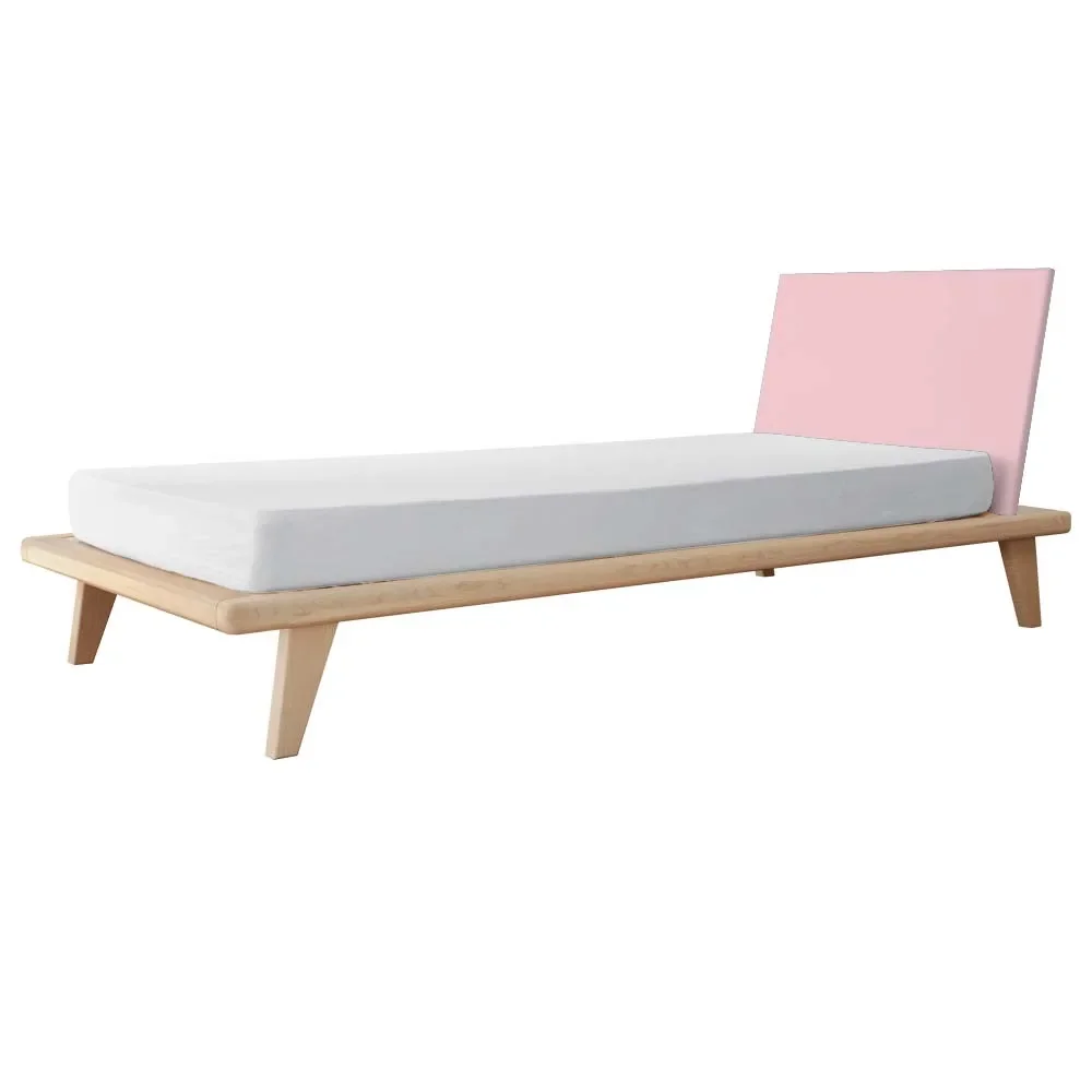 "Łóżeczko Laurette Zen 100 x 200, Kolor powierzchni: Vieux rose image"