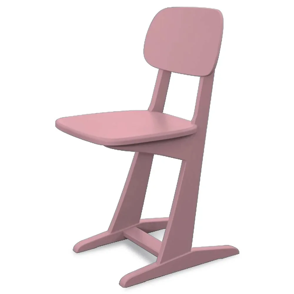 Laurette fotel do biurka La chaise a patins, Kolor: Vieux Rose