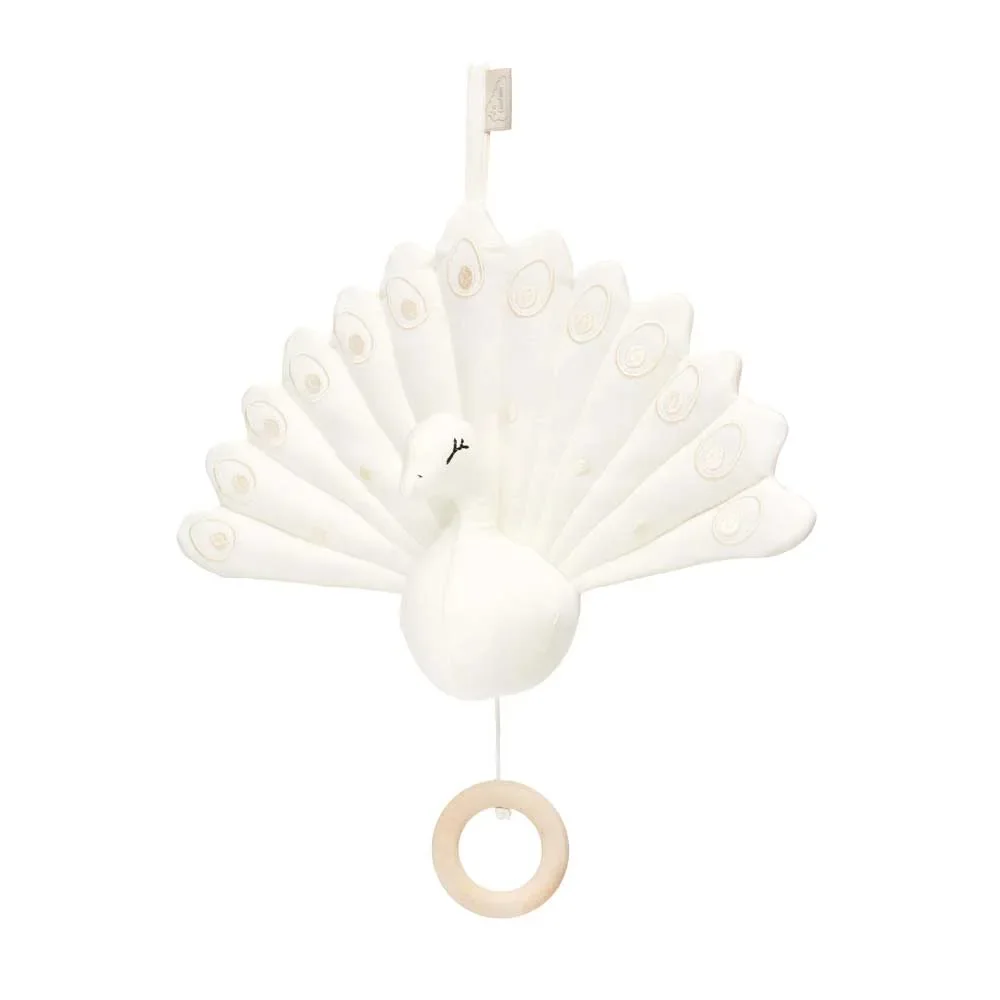 Cam Cam music mobile peacock cream
