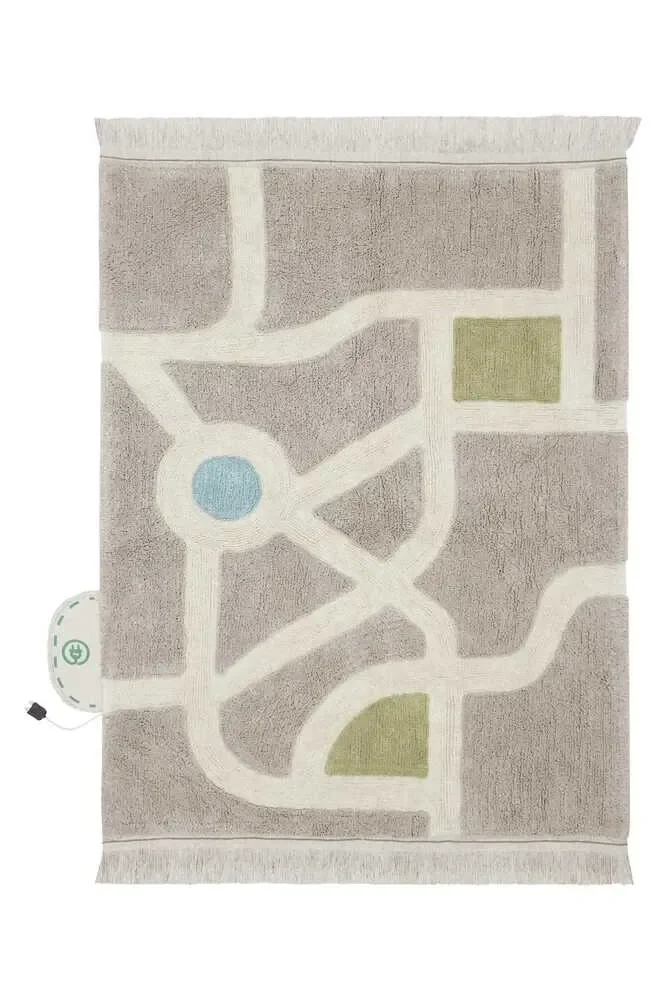 "Lorena Canals Zmywalny dywan, dywan do zabawy - Ecocity, 120 x 170 cm image"