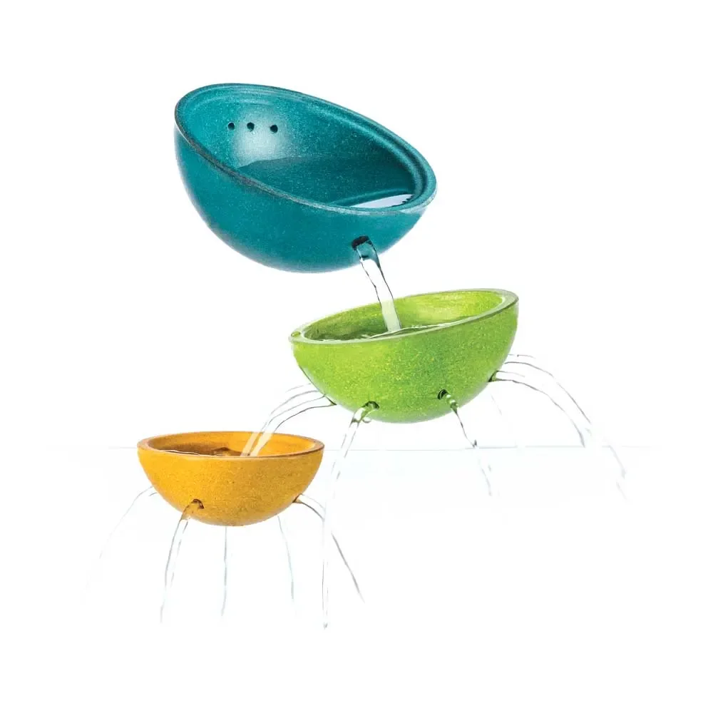 Plan Toys Zestaw zabawek do kąpieli kolorowy