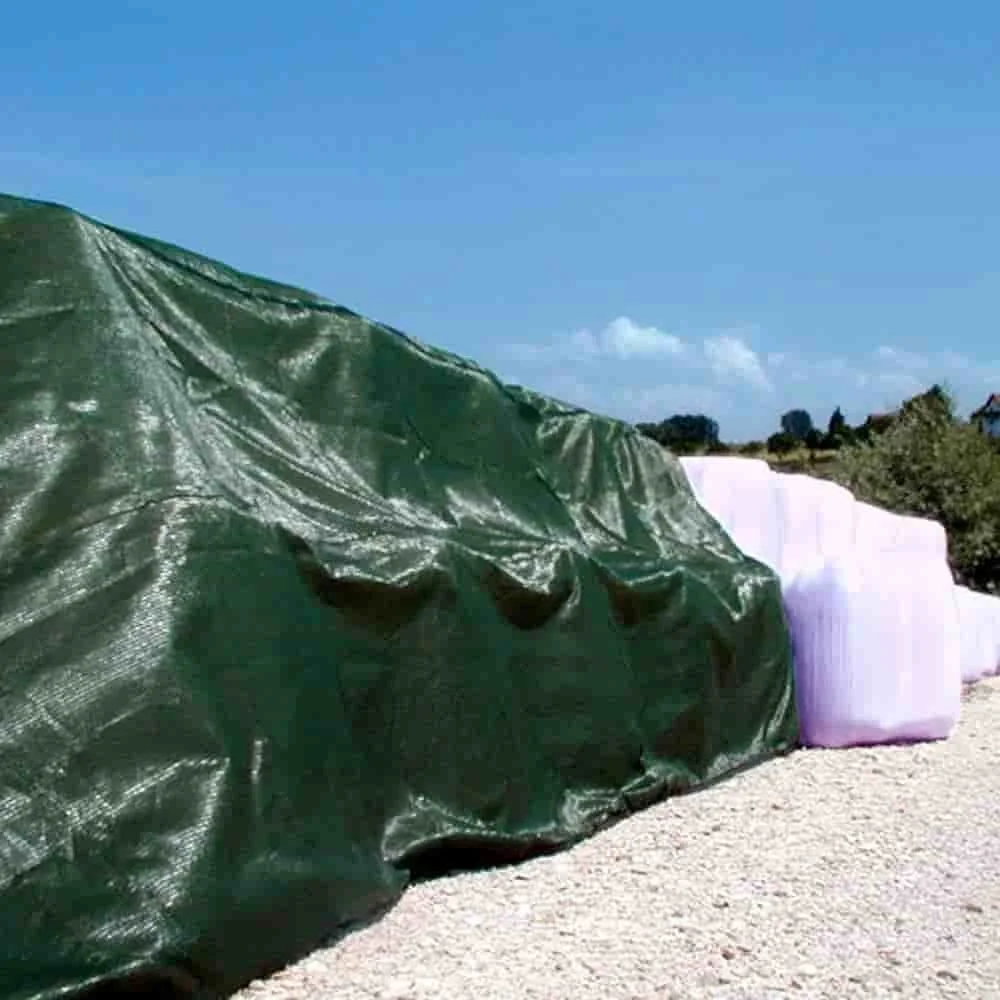 "Siatka na Baloty Siana i Kiszonki 10x25m - Ochronna Zieleń image"