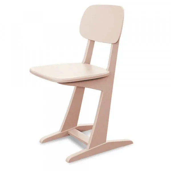 "Laurette fotel do biurka La chaise a patins, Kolor: Rose Poudre image"