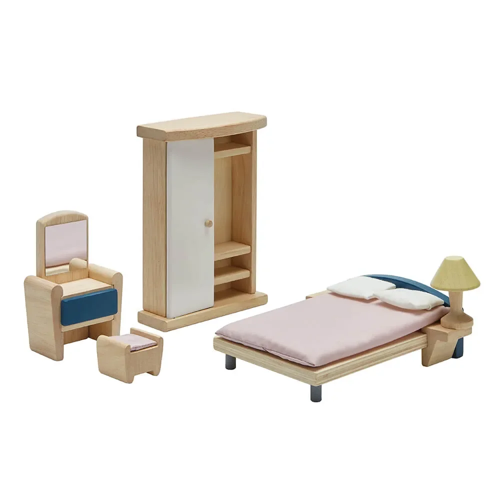 "Plan Toys Sypialnia Orchard Akcesoria do domku dla lalek image"
