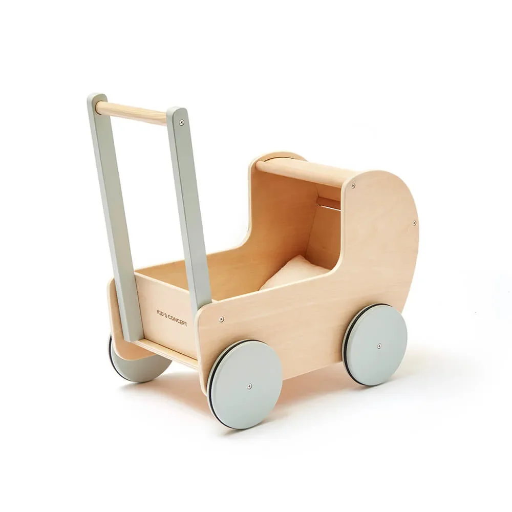 "Kids Concept wózek dla lalek drewno natura image"
