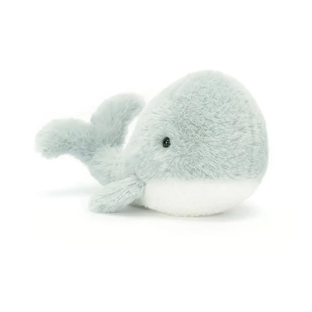 "Jellycat Pluszak, maskotka - Wavelly Whale, Kolor: Szary image"