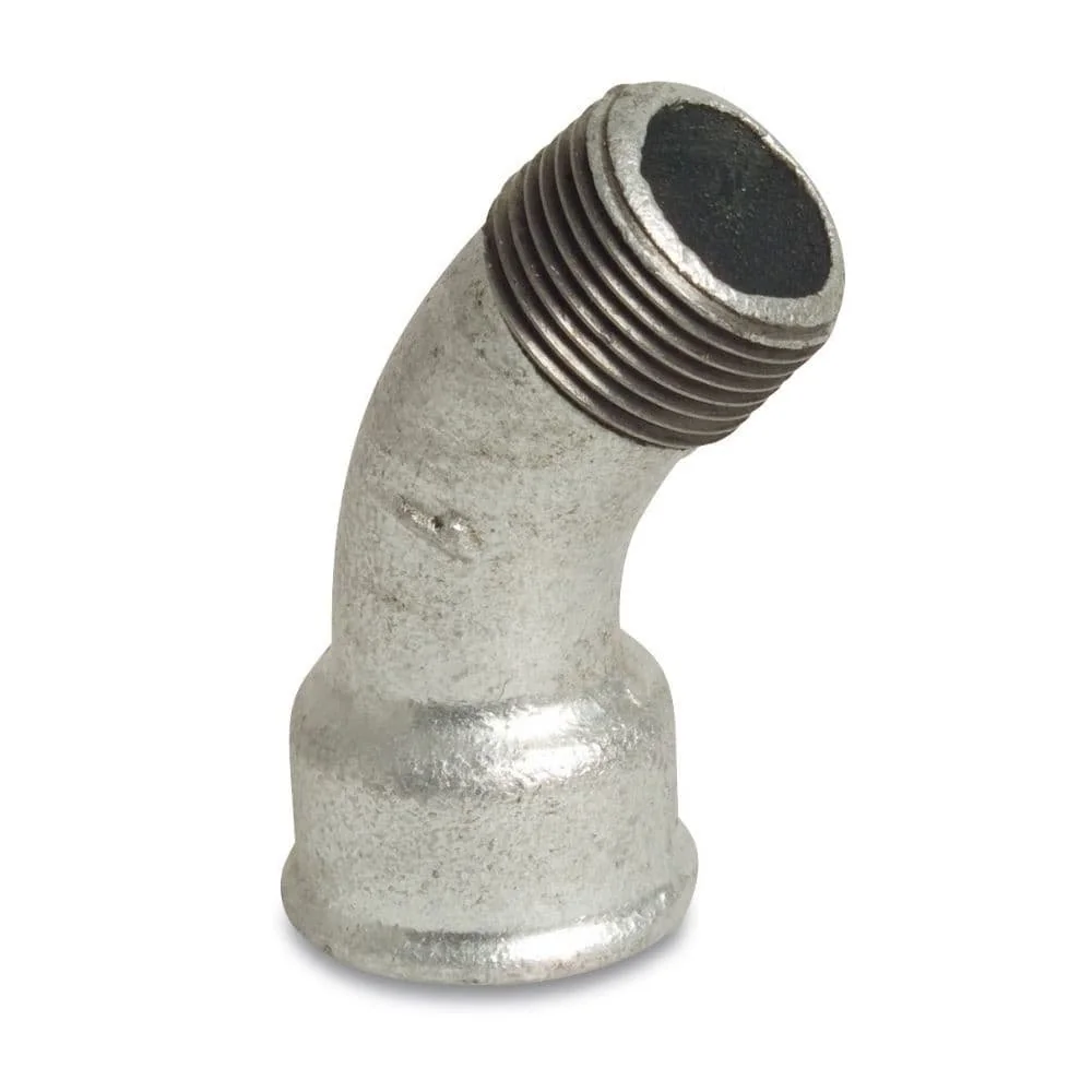 "Złączka gwintowana żeliwna kolano 45° 3/4" IG x 3/4" AG image"