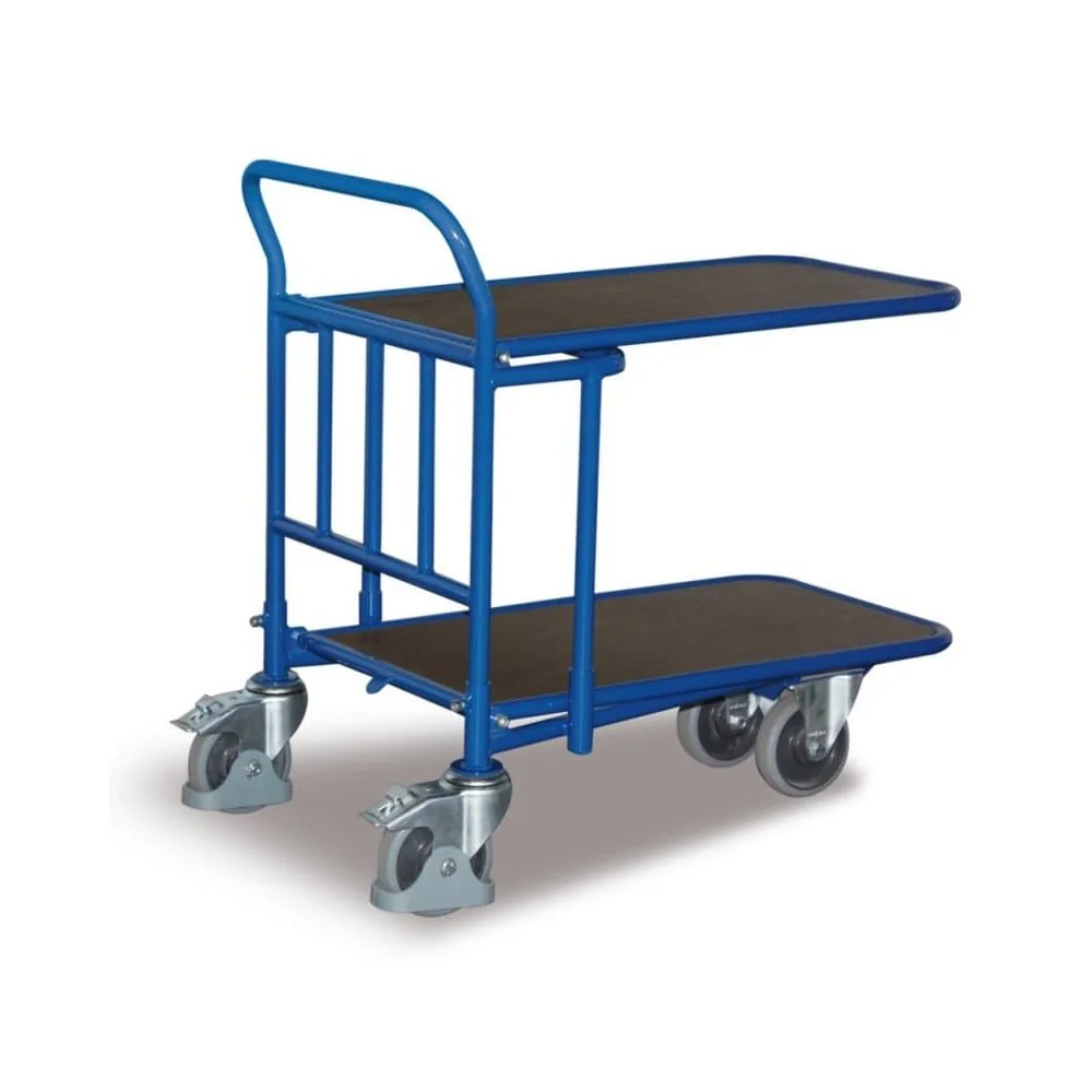 "Wózek Warsztatowy Transportowy 500kg, 2 Półki Wodoodporne image"